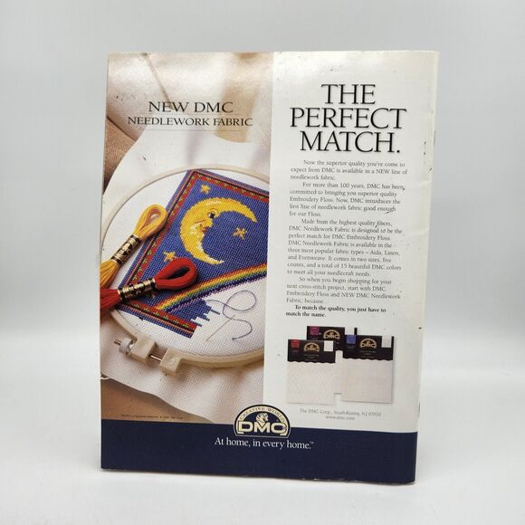 Lot of 5 Cross Stitch Magazines Floral Vases Precious Moments Fish Fireman Etc - Picture 3 of 12